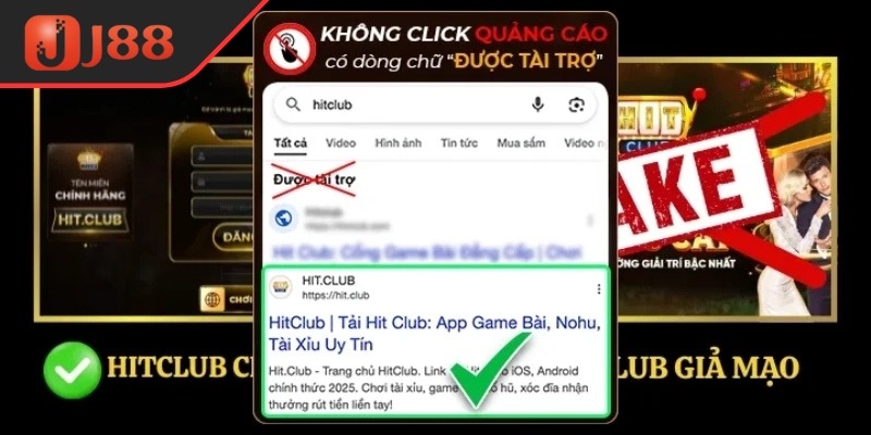 Hitclub giả mạo đang dần len lỏi vào các nền tảng mạng xã hội